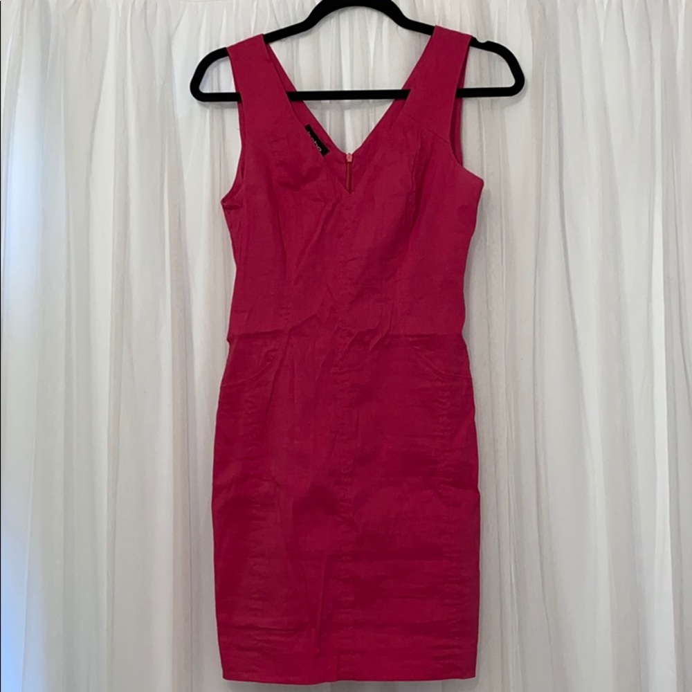 Bright Pink Bebe Dress